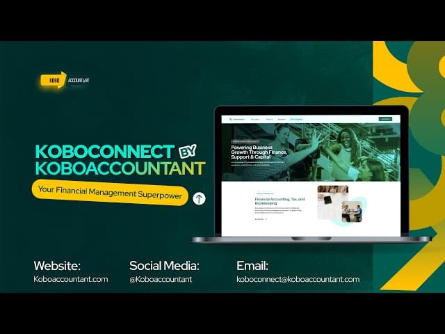 Koboconnect Demo Video: Simplify Your Business Finances with One Powerful Platform.
